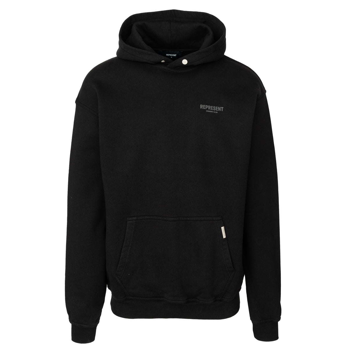 Load image into Gallery viewer, REPRESENT Black Reflective Owners Club Hoodie
