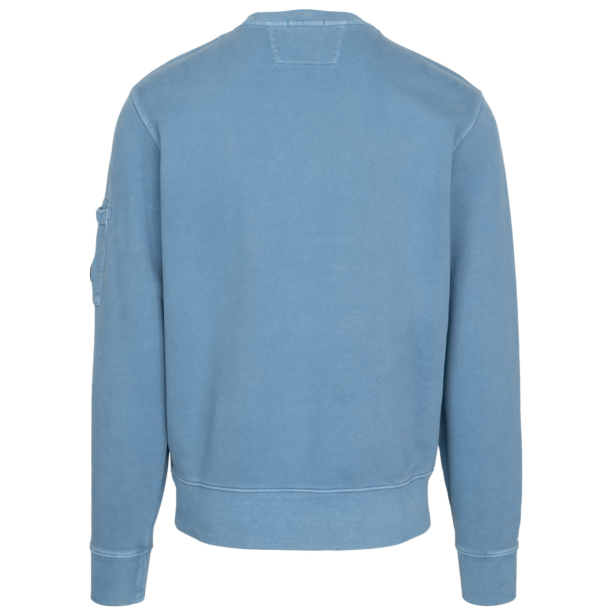 Load image into Gallery viewer, C.P. Company Riviera Blue Brushed Fleece Crew

