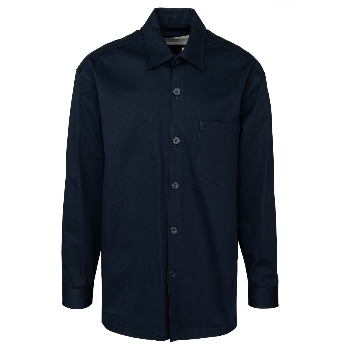 Load image into Gallery viewer, AMI Nautical Blue Oversize Shirt
