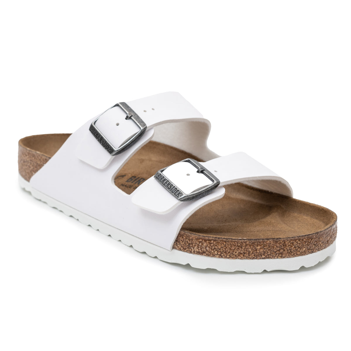 Load image into Gallery viewer, BIRKENSTOCK White Narrow Fit Arizona
