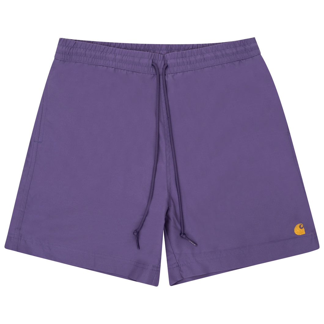 CARHARTT WIP Purple-Gold Chase Swim Shorts