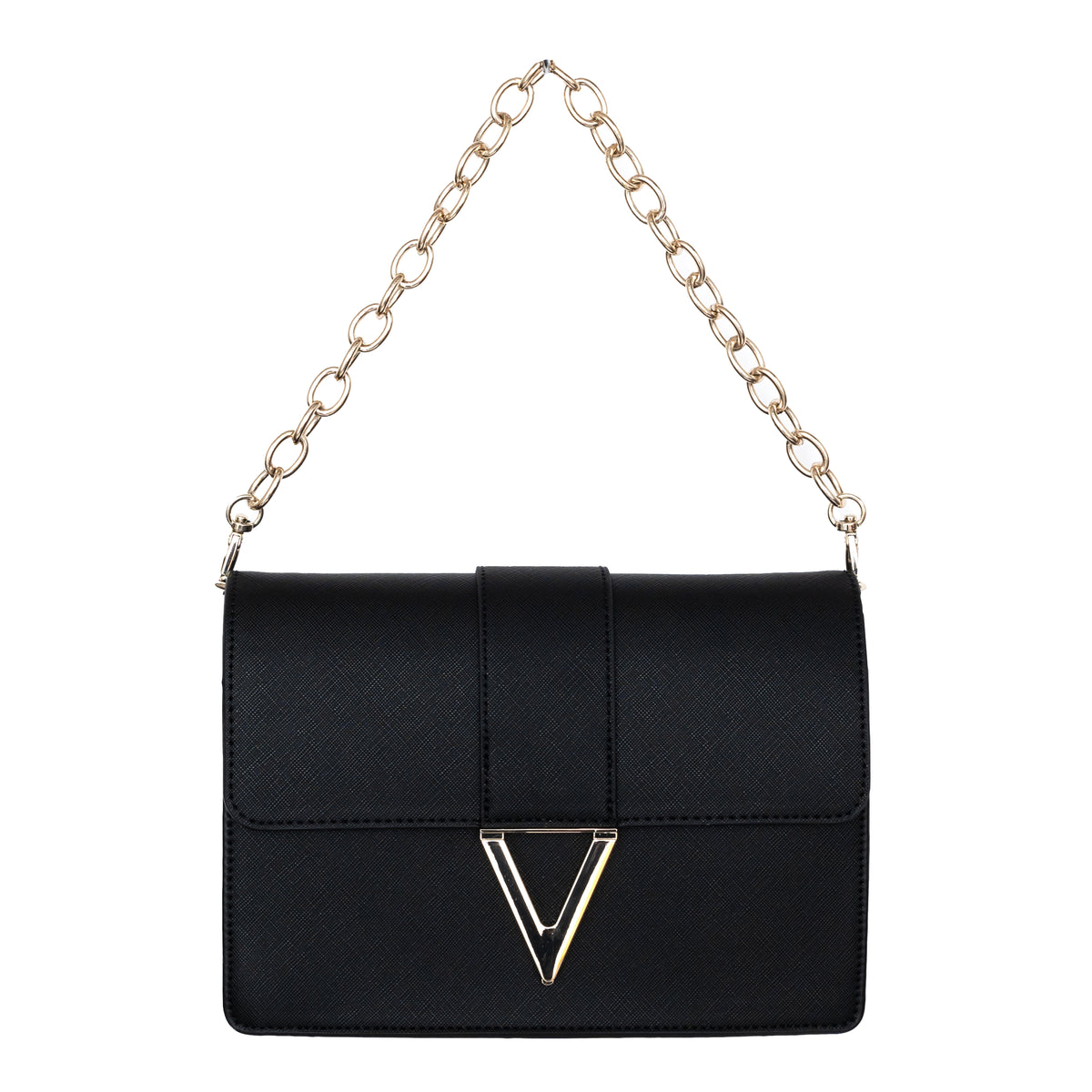 Load image into Gallery viewer, Valentino Bags Nero Black Voyage RE Flap Bag
