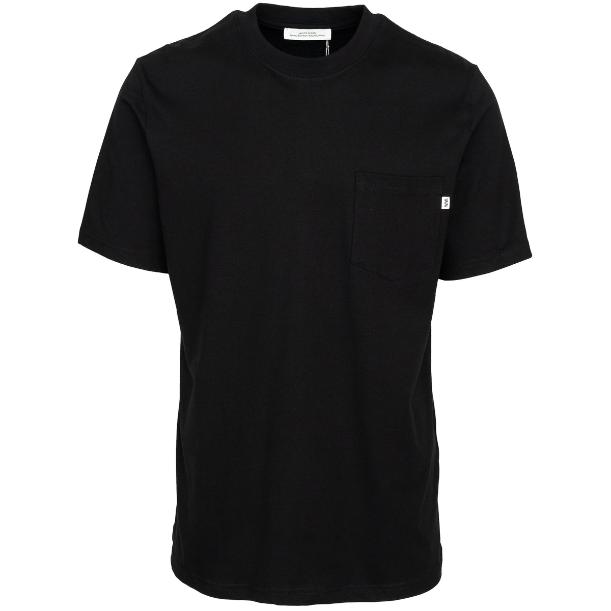 Load image into Gallery viewer, Wood Wood Black Bobby Pocket Tee
