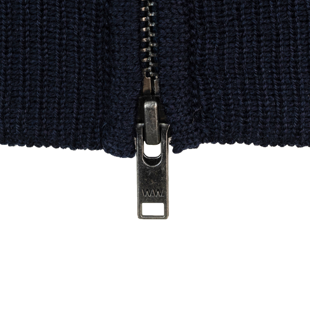 Load image into Gallery viewer, Wood Wood Navy Paul Hardware Zipper
