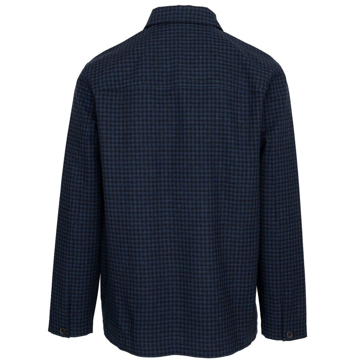 Load image into Gallery viewer, Wood Wood Blue Check Clive Wool Shirt

