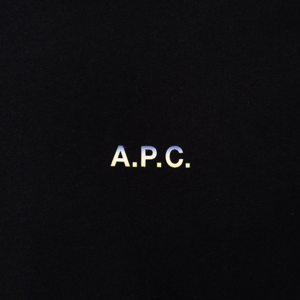 Load image into Gallery viewer, A.P.C. Black Nolan Logo Tee
