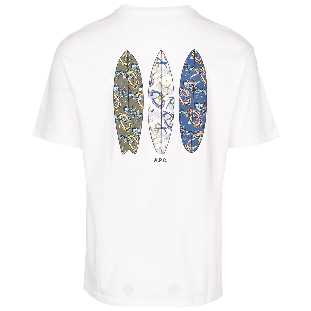 Load image into Gallery viewer, A.P.C. White Wave Tee
