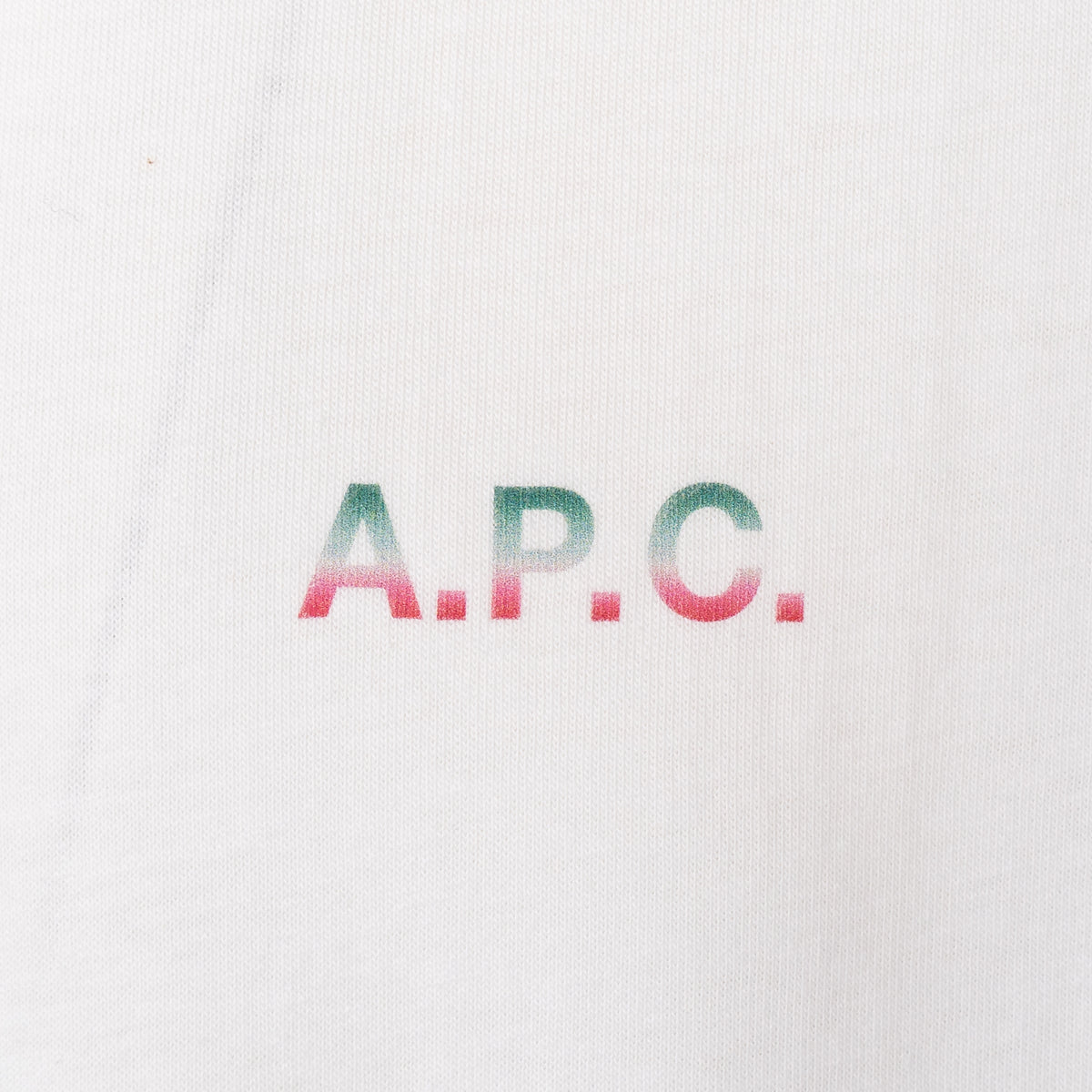 Load image into Gallery viewer, A.P.C. White Nolan Logo Tee
