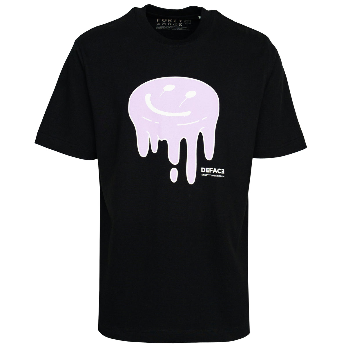 Load image into Gallery viewer, Forty Black Drip Tee
