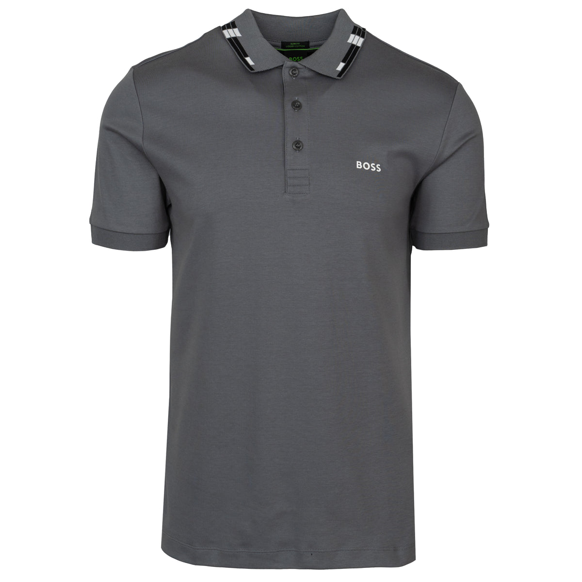 Load image into Gallery viewer, Boss Grey Paule Logo Polo

