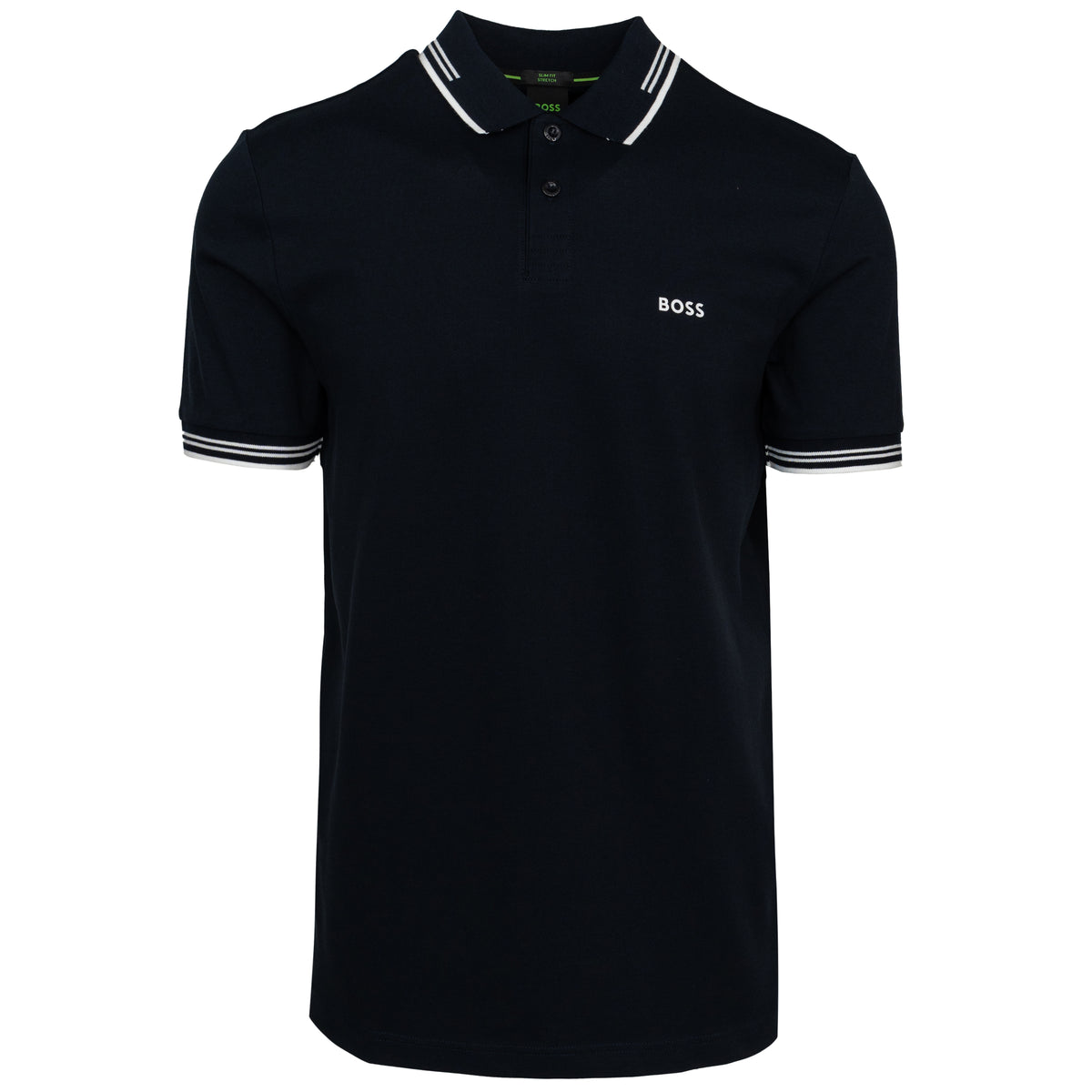 Load image into Gallery viewer, Boss Navy Paul Logo Polo
