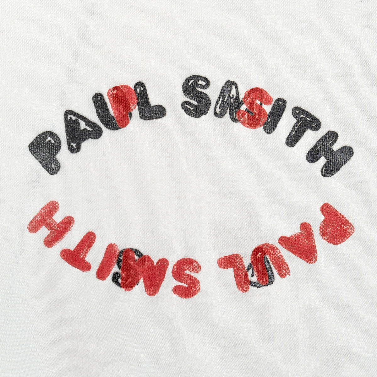 Load image into Gallery viewer, Paul Smith White Regular Fit Happy Eye Tee
