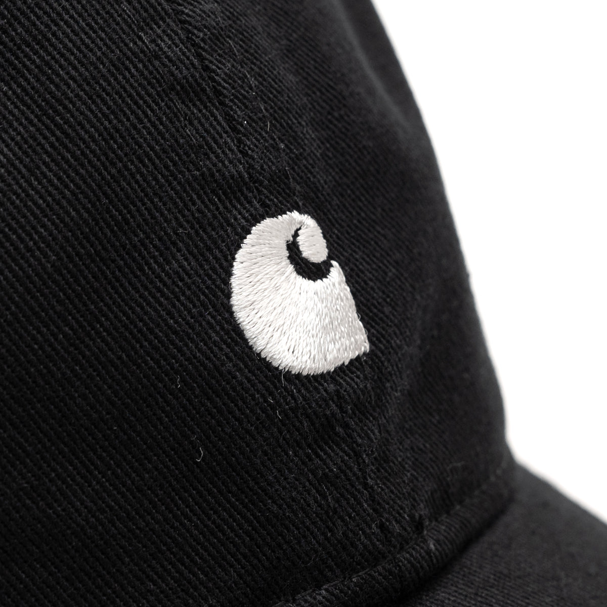 Load image into Gallery viewer, CARHARTT WIP Black Madison Logo Cap
