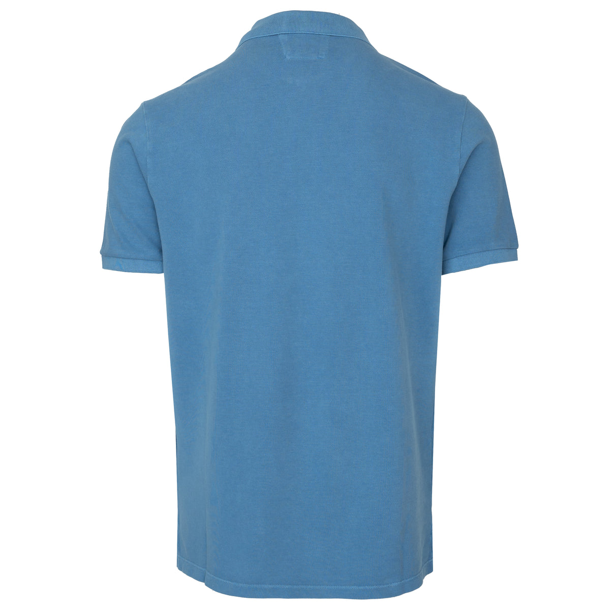 Load image into Gallery viewer, C.P. Company Riviera Blue 24/1 Piquet Logo Polo
