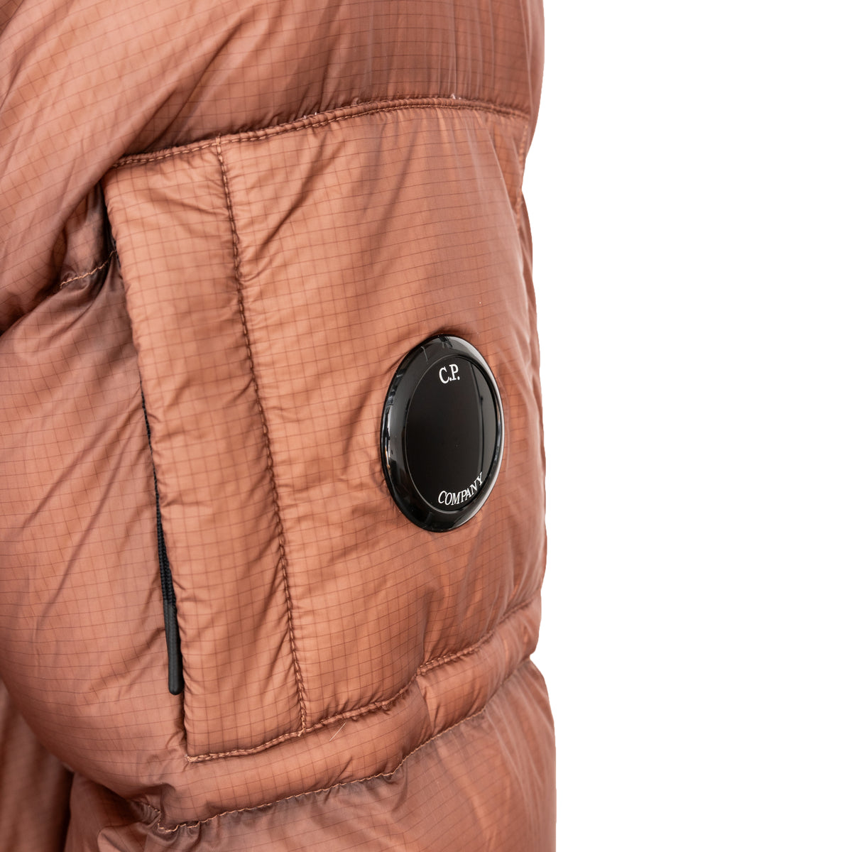 Load image into Gallery viewer, C.P. Company Cedar Wood D.D. SHELL Hooded Down Jacket
