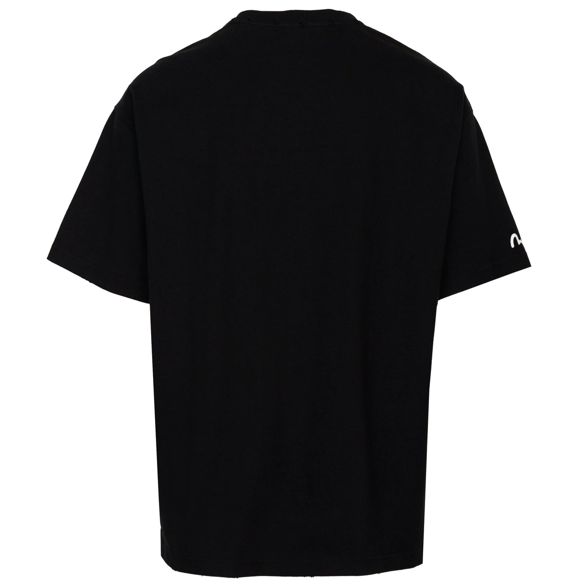 Load image into Gallery viewer, Evisu Black Loose Fit Applique Seagull Tee
