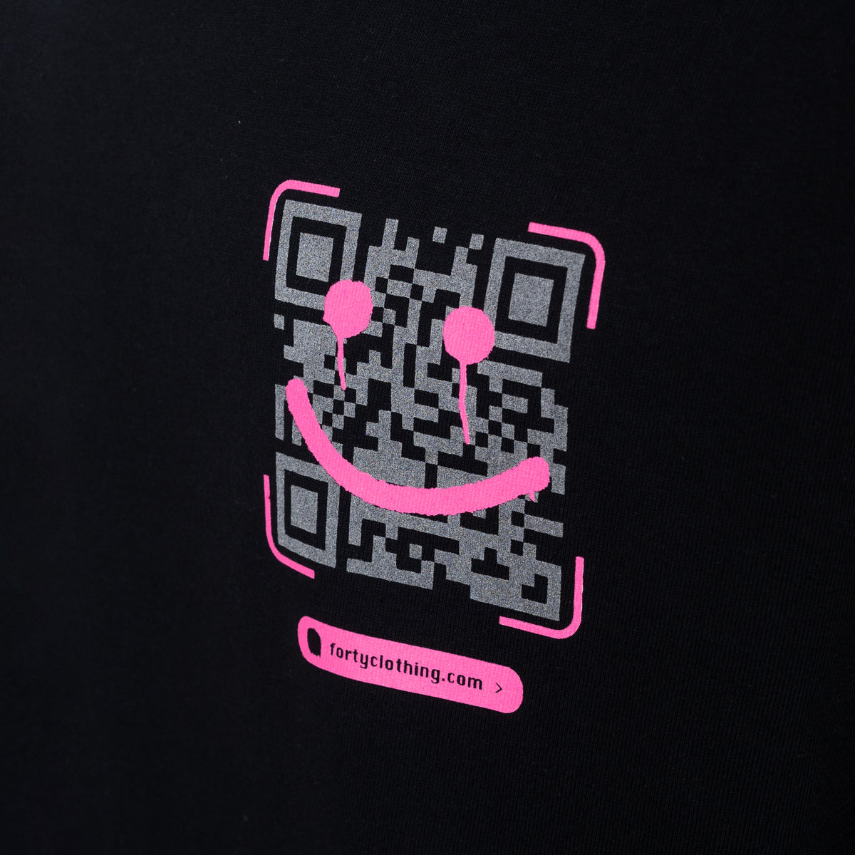 Load image into Gallery viewer, Forty Black/Reflective Cure Tee
