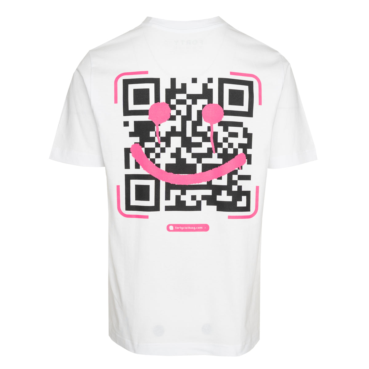 Load image into Gallery viewer, Forty White/Pink Cure Tee
