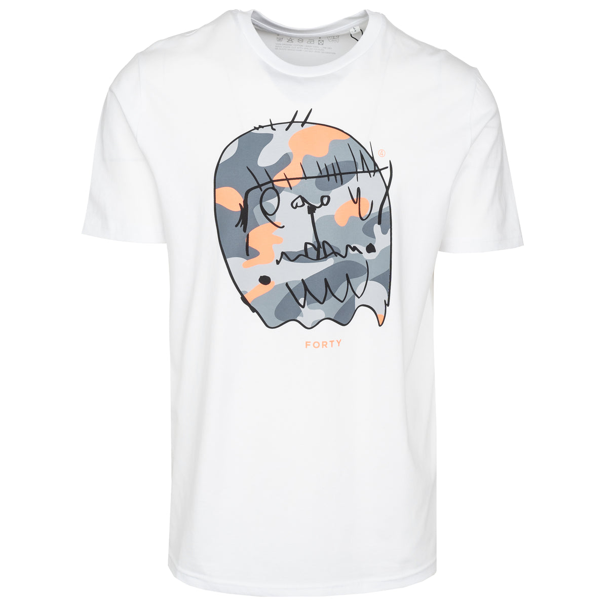 Load image into Gallery viewer, Forty White-Coral Benjamin Pop Tee
