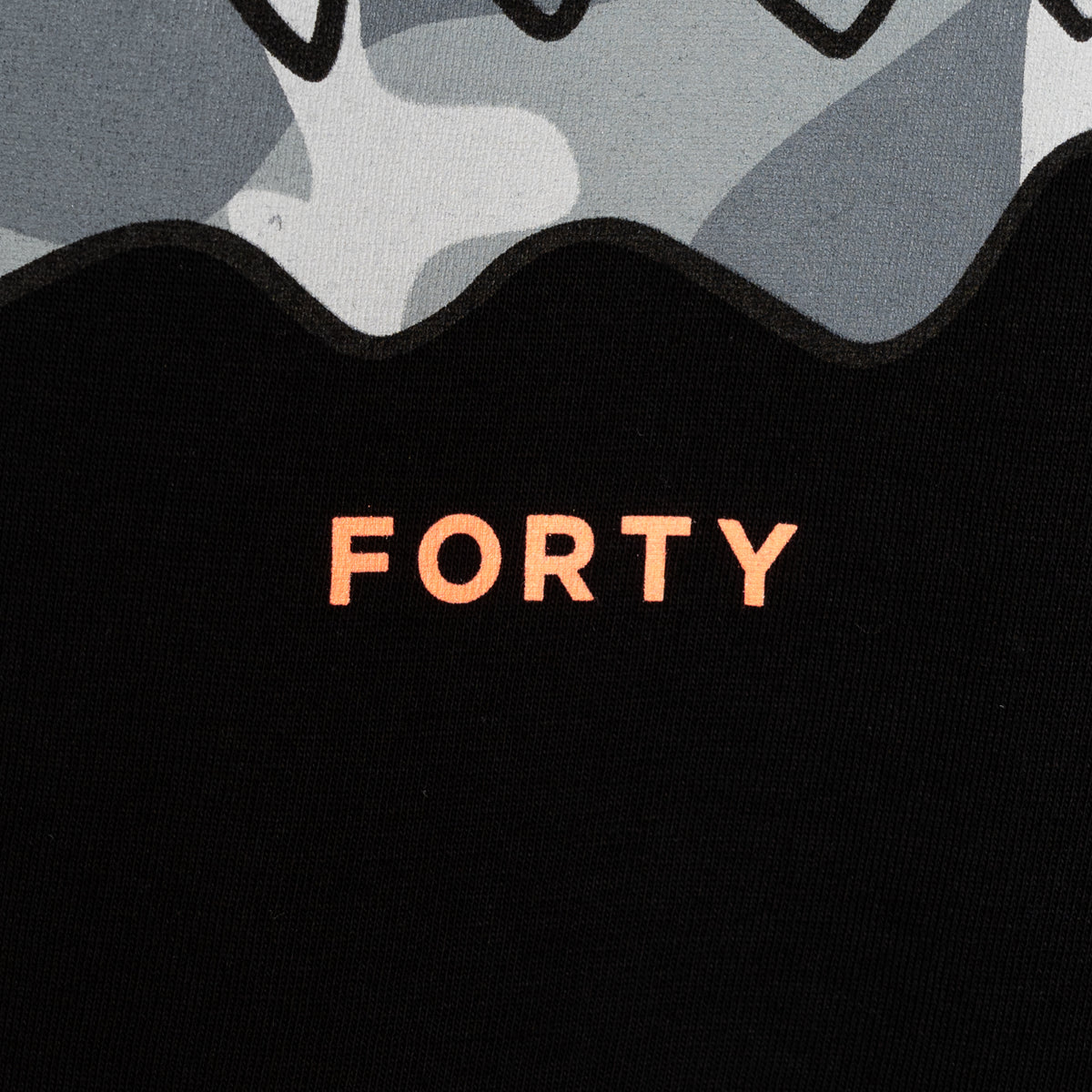 Load image into Gallery viewer, Forty Black-Coral Benjamin Pop Tee
