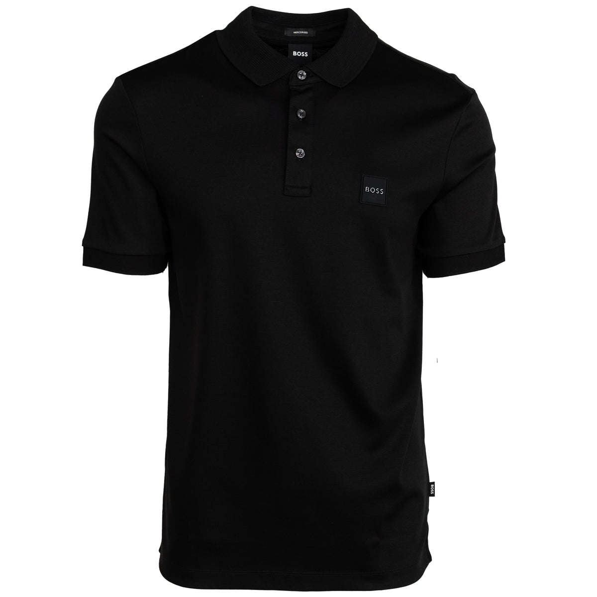Load image into Gallery viewer, BOSS Black Parlay 143 Patch Polo

