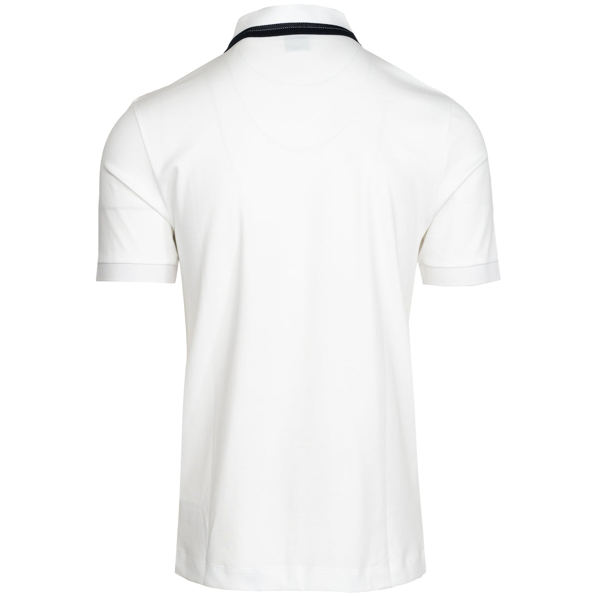 Load image into Gallery viewer, BOSS White Polston 33 Zip Placket Polo
