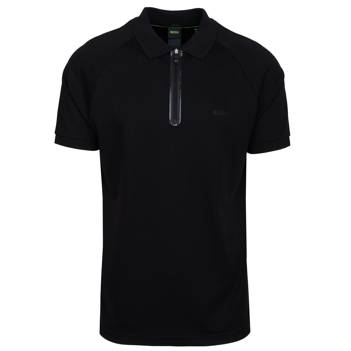 Load image into Gallery viewer, BOSS Black Philix Half Zip Polo
