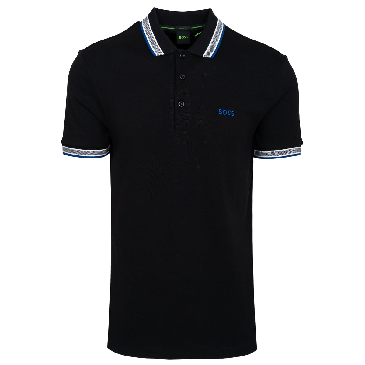 Load image into Gallery viewer, BOSS Black Paddy Logo Polo
