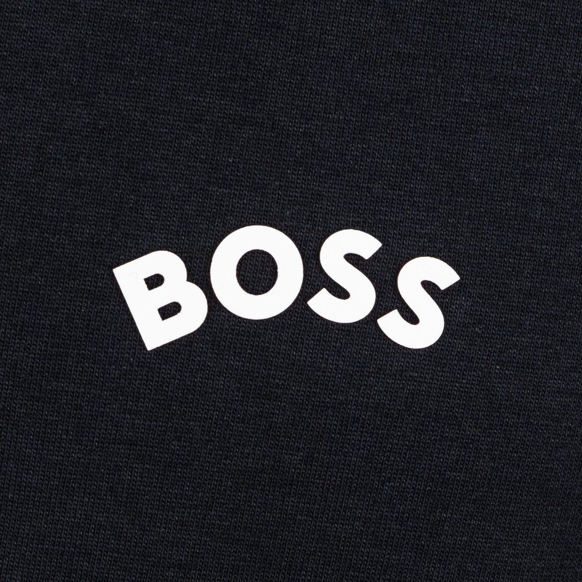 Load image into Gallery viewer, BOSS Dark Navy Tee Curved Logo Tee
