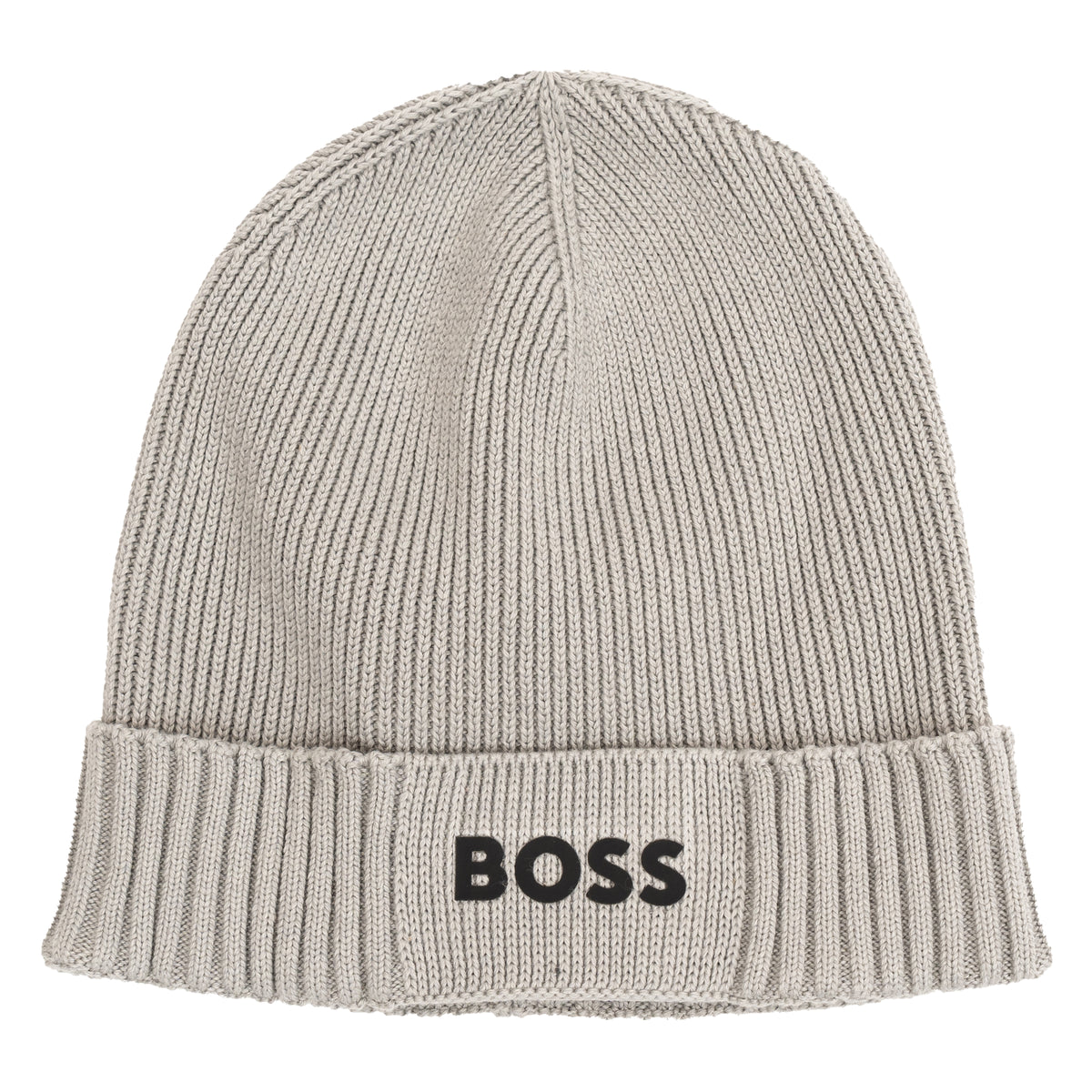 Load image into Gallery viewer, Boss Grey Logo Asic Beanie_X

