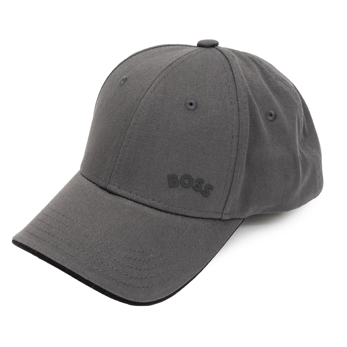 Load image into Gallery viewer, Boss Dark Grey Cap Bold Curved

