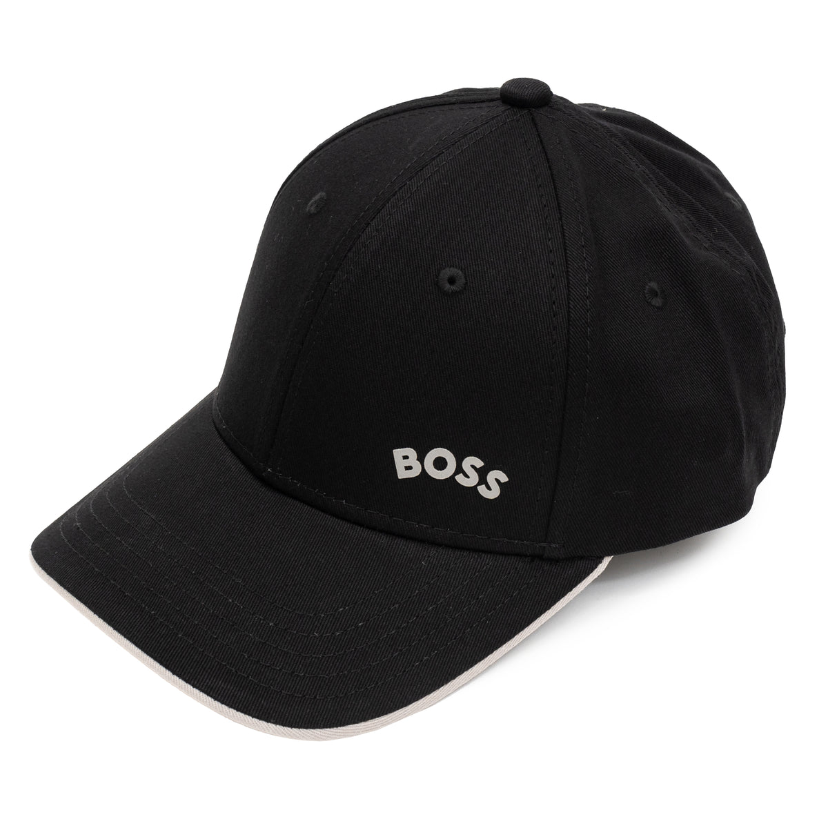 Load image into Gallery viewer, Boss Black Cap Bold Curved
