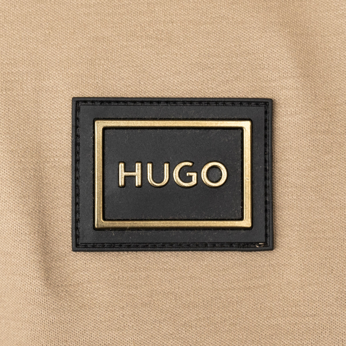 Load image into Gallery viewer, HUGO Light Brown Dagros Patch Polo

