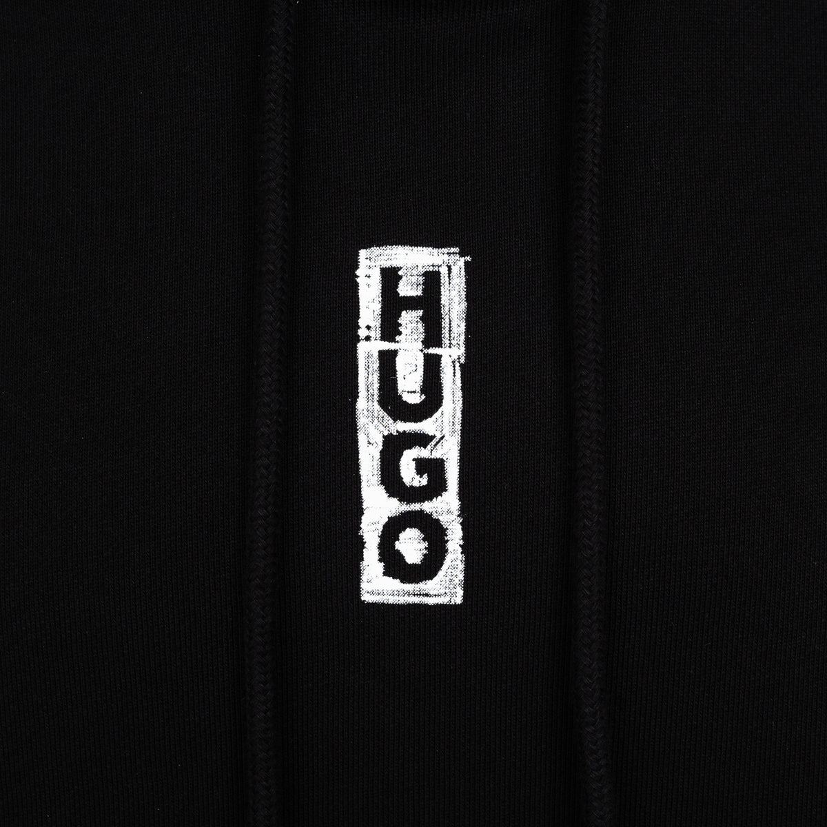 Load image into Gallery viewer, HUGO Black Diushi Logo Hoodie
