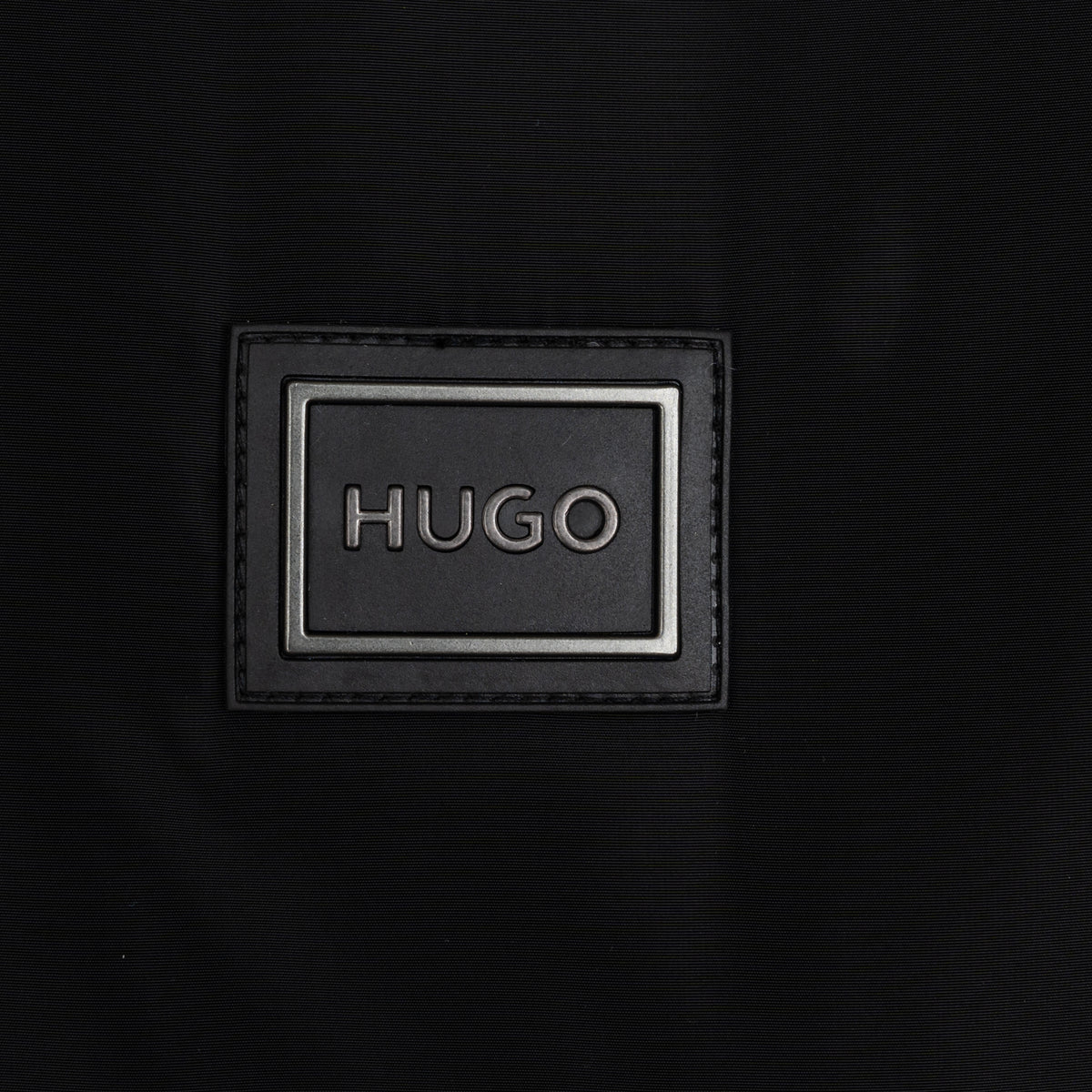 Load image into Gallery viewer, HUGO Black Sombo Patch Logo Bomber
