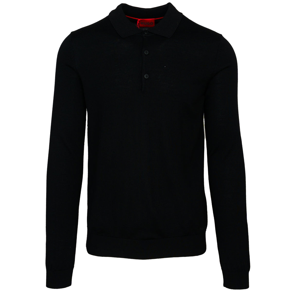 Load image into Gallery viewer, Hugo Black San Pepe Knit Polo

