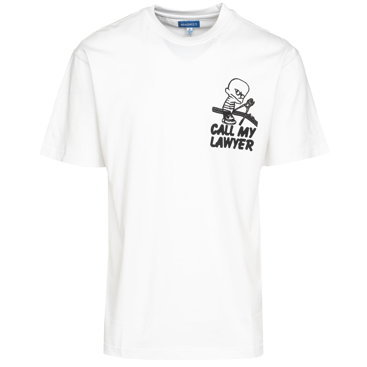 Load image into Gallery viewer, MARKET White Not Guilty Tee
