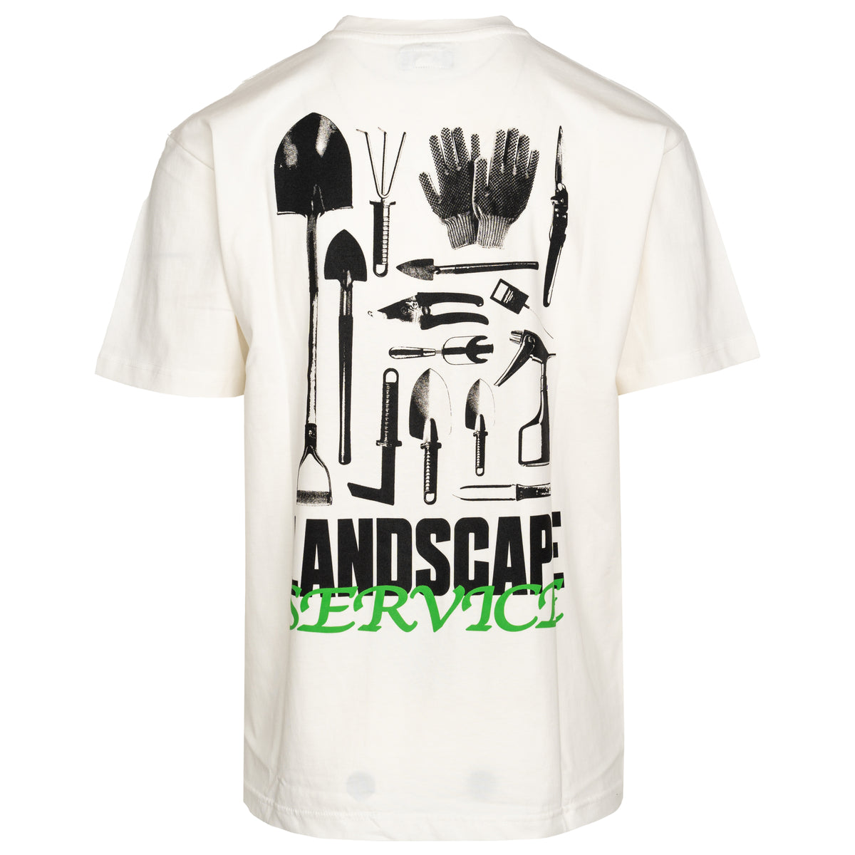 Load image into Gallery viewer, Market White Landscape Service Pocket Tee
