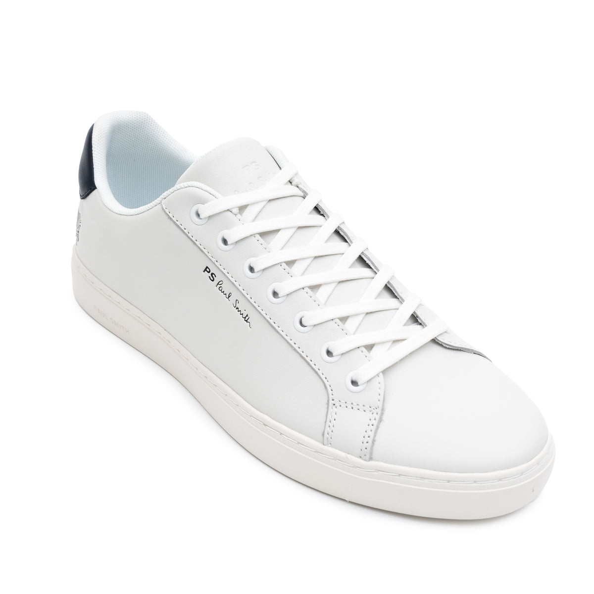 Load image into Gallery viewer, Paul Smith White Navy Tab Rex Shoe
