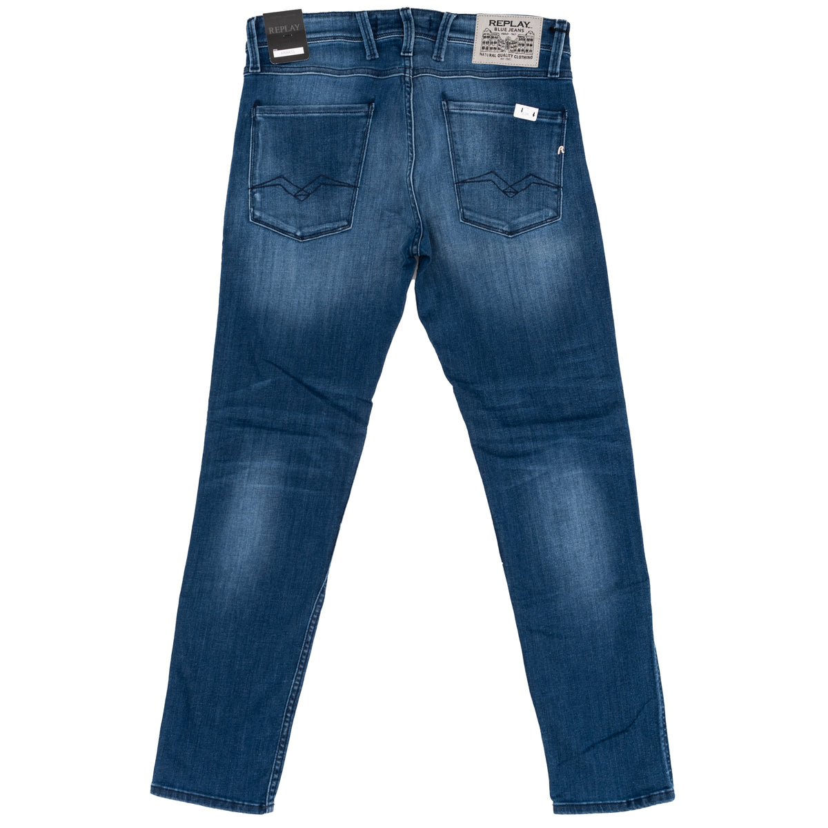 Load image into Gallery viewer, REPLAY Anbass Light Wash Power Stretch Denim
