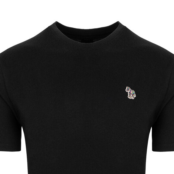 Load image into Gallery viewer, Paul Smith Black Slim Fit Zebra Logo Tee
