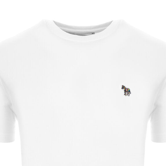 Load image into Gallery viewer, Paul Smith White Slim Fit Zebra Logo Tee
