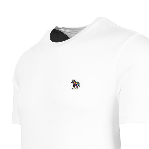 Load image into Gallery viewer, Paul Smith White Slim Fit Zebra Logo Tee
