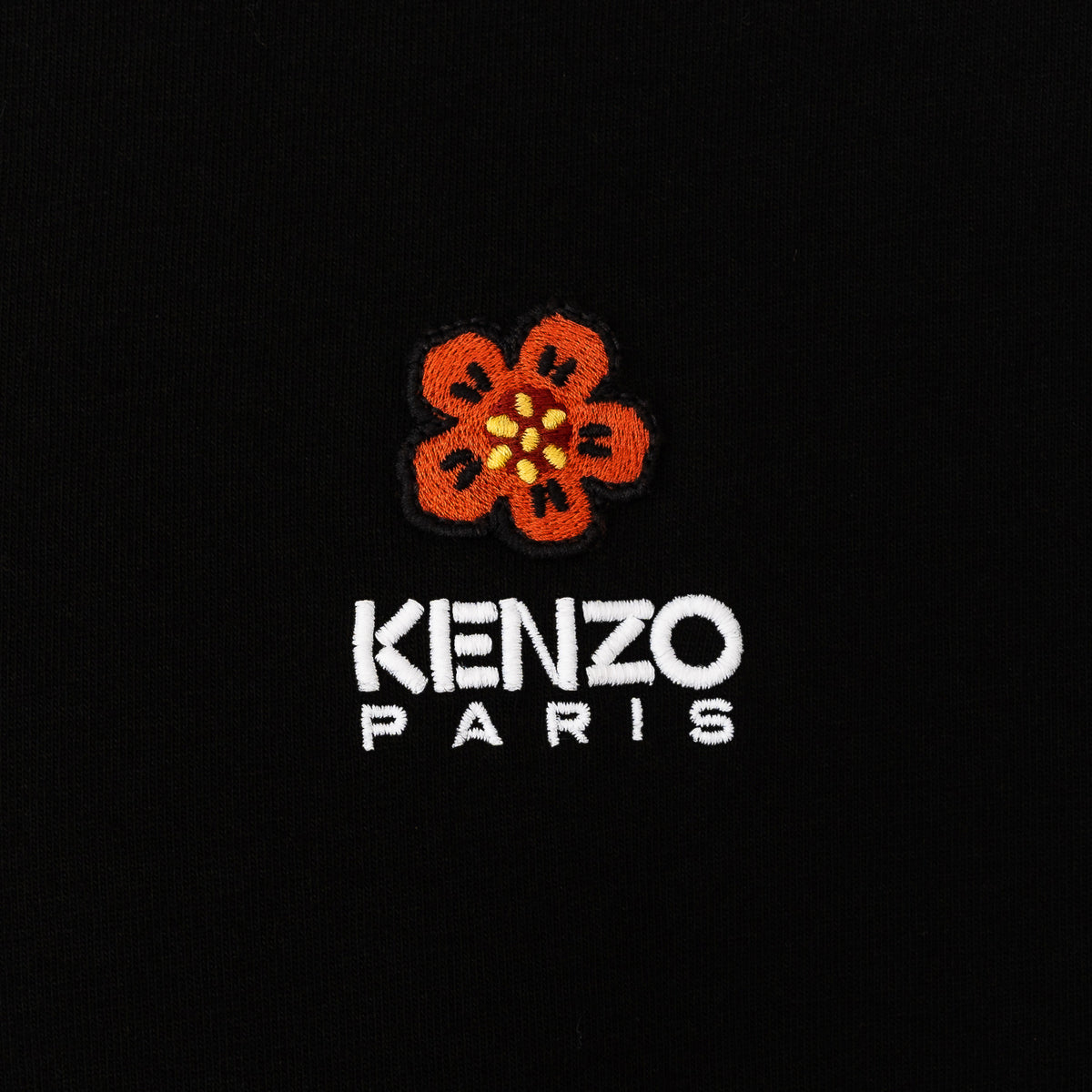 Load image into Gallery viewer, KENZO Black Boke Flower Crest Classic Tee
