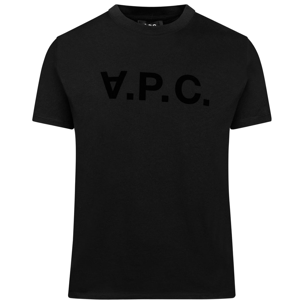 A.P.C. Black VPC Logo Tee