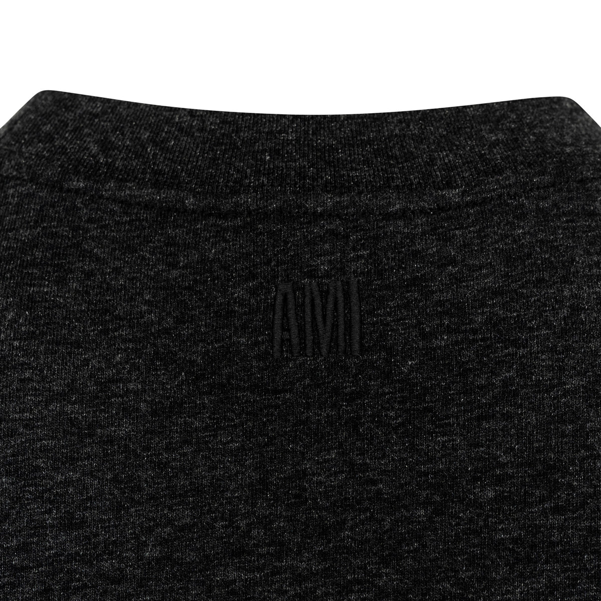 Load image into Gallery viewer, AMI Anthracite AMI Paris Patch Tee
