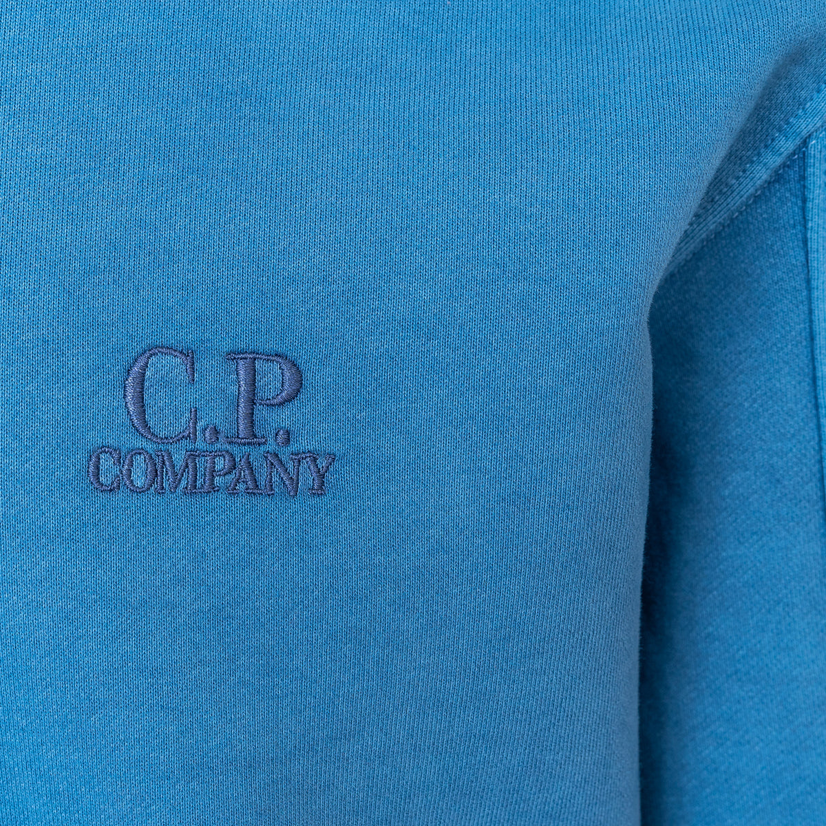 Load image into Gallery viewer, C.P. Company Infinity Logo Emerized Diagonal Fleece Crew
