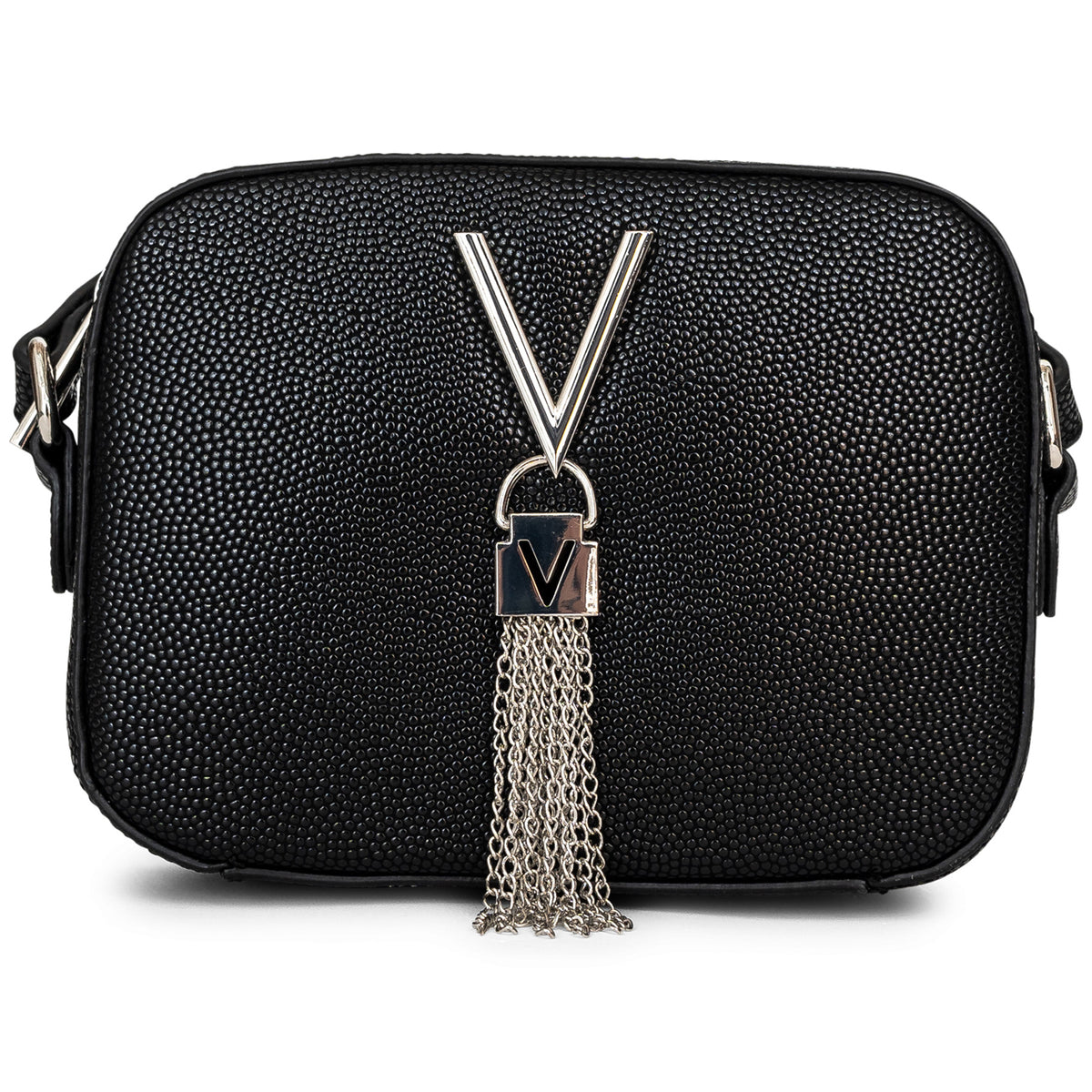 Load image into Gallery viewer, Valentino Bags Black Small Divina Haversack Bag
