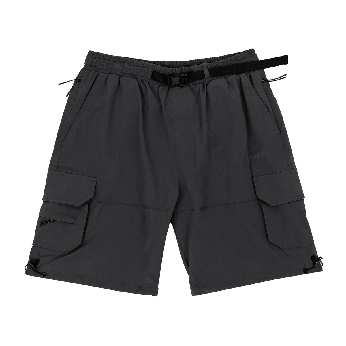 Load image into Gallery viewer, FORTY Shadow Grey Lennox Cargo Shorts

