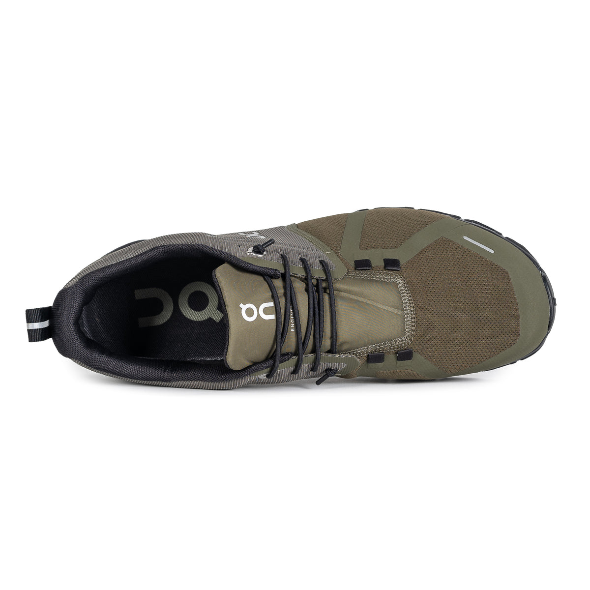 Load image into Gallery viewer, On Running Olive-Black Cloud 5 Waterproof Trainer
